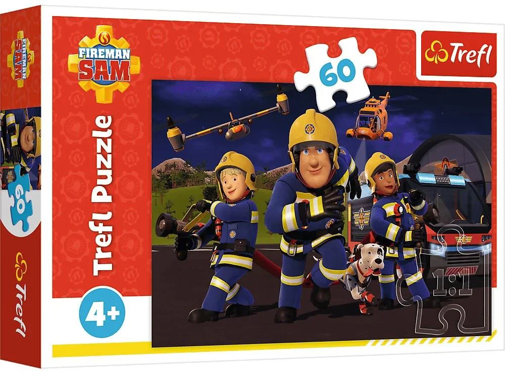 Puzzle Trefl A hero in uniform, 60 el. foto