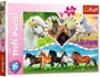 Puzzle Trefl Beautiful horses, 200 el. foto