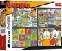 Puzzle Trefl Garfield doesn't like Mondays, 4x250 el. foto