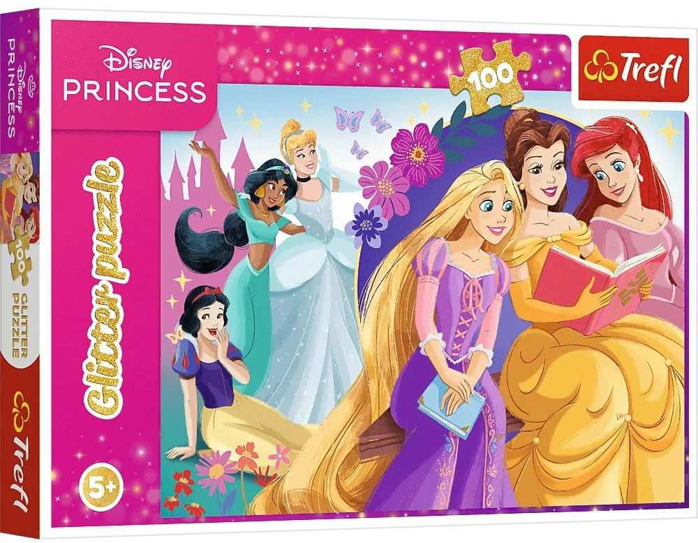 Puzzle Trefl Glitter The glow of the magic of friendship, 100 el. foto