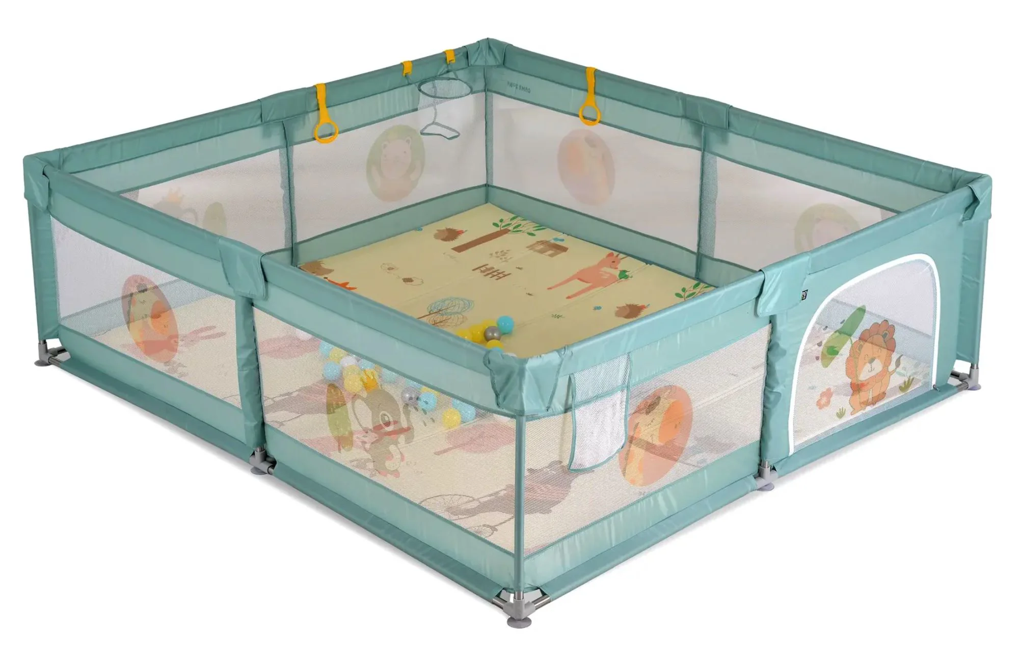 image for Игровой манеж Moni GameZone Mint с 60 шарами foto