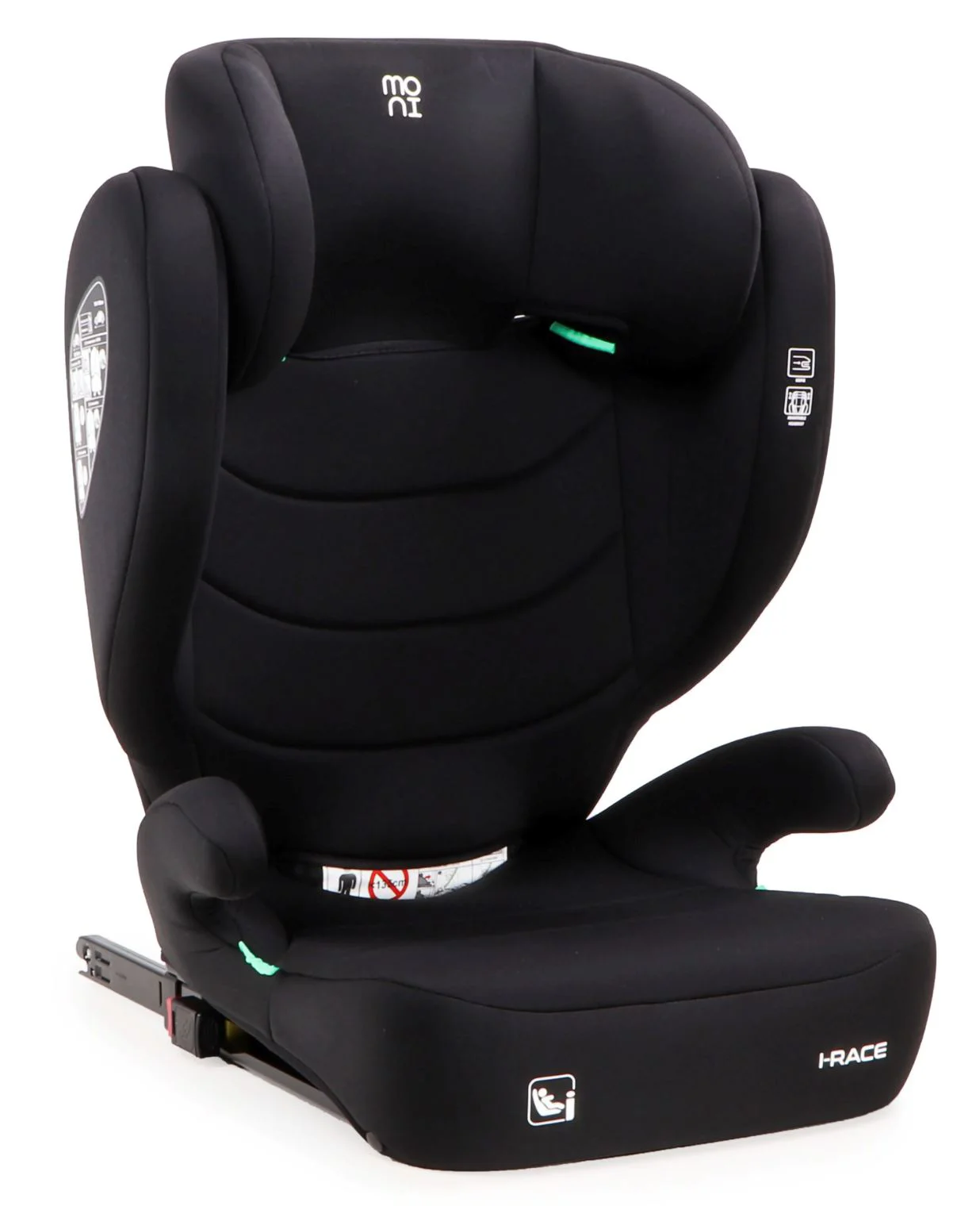 image for Scaun auto Isofix Moni i-Race, 15-36 kg, Negru foto