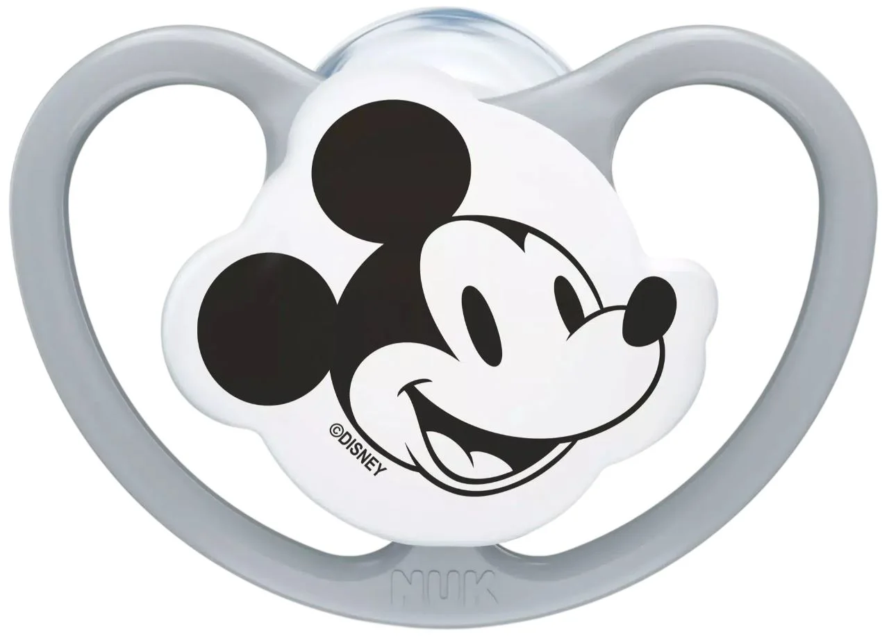image for Силиконовая пустышка NUK Mickey (18+ мес.) foto