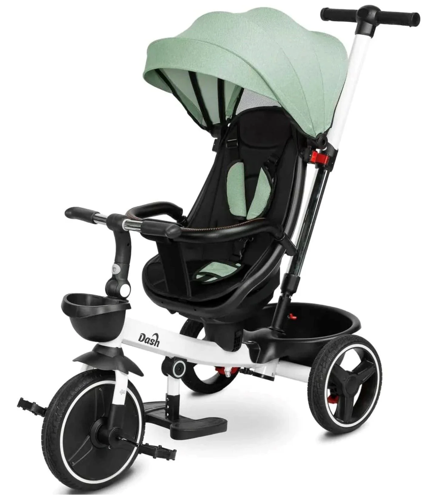 Tricicleta pentru copii Caretero Dash Verde foto