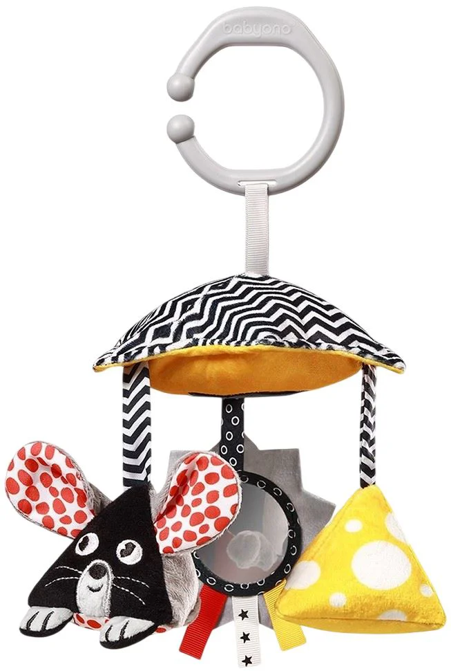 image for Carusel senzorial pentru patut BabyOno Mouse foto
