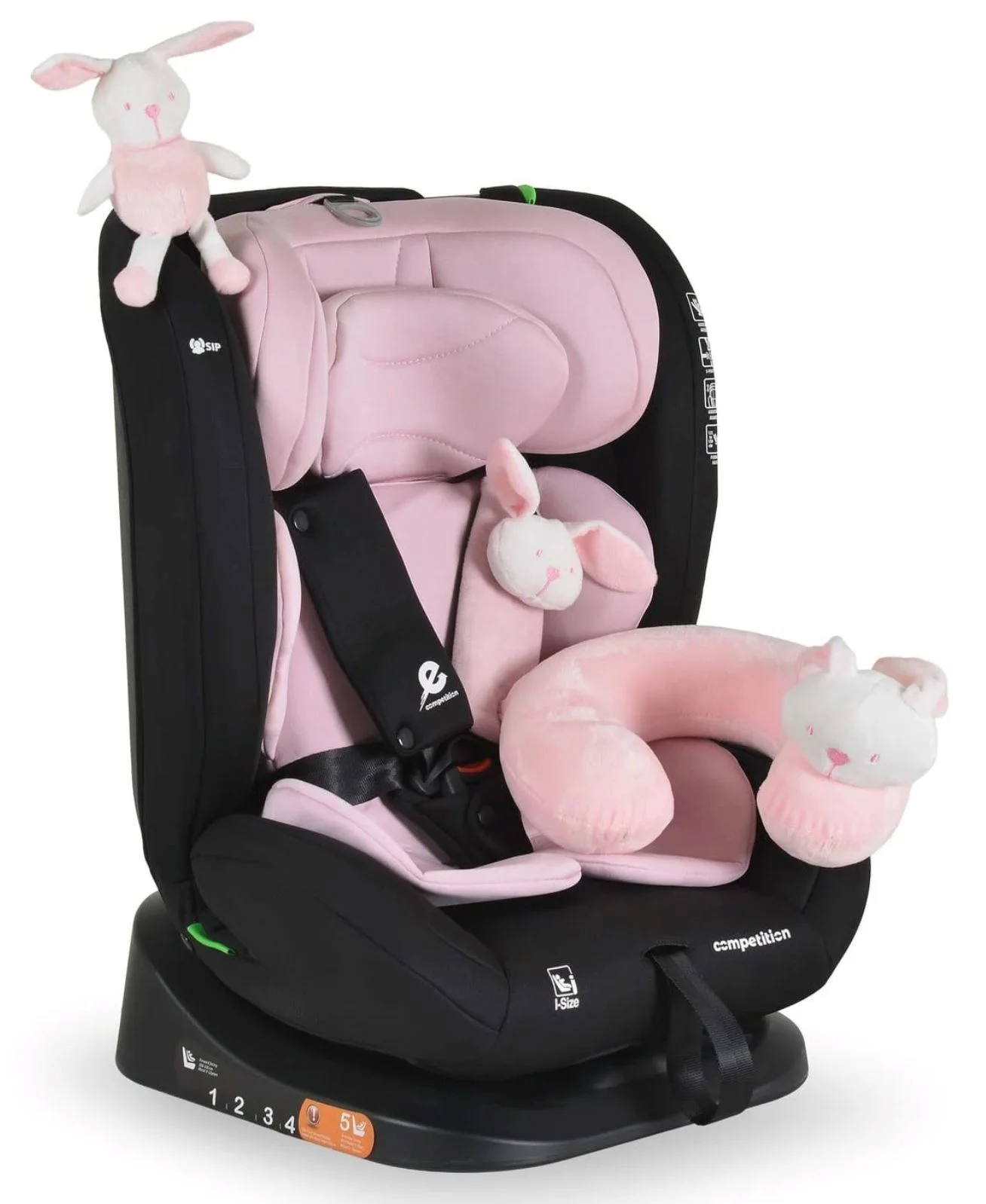 image for Scaun auto Moni Competition, 0-36 kg, Roz foto