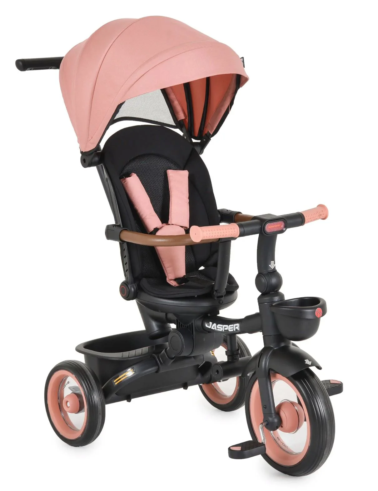 image for Tricicleta pentru copii Moni Jasper Roz foto