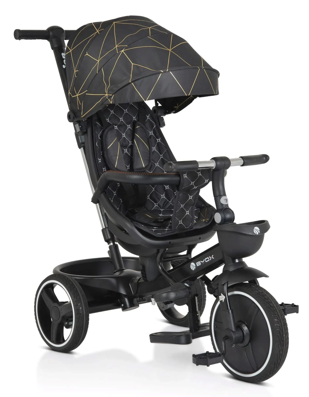image for Tricicleta pentru copii Moni Fusion Negru foto
