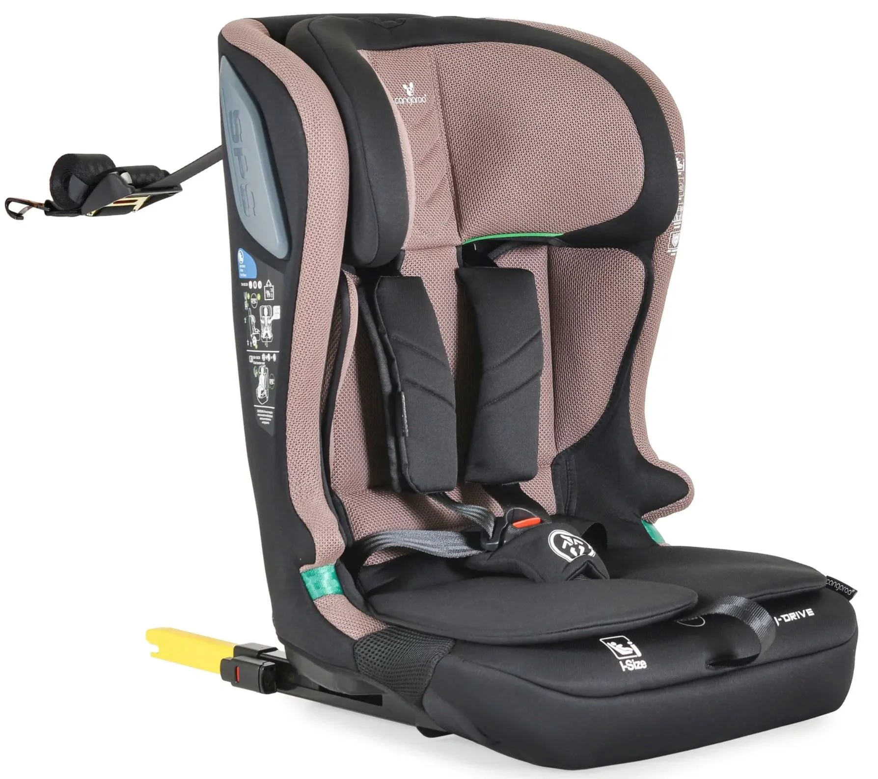 Scaun auto Moni Isofix iDrive, i-Size, 76-150 cm foto