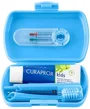 Набор для путешествий по уходу за полостью рта для детей Curaprox Синий foto