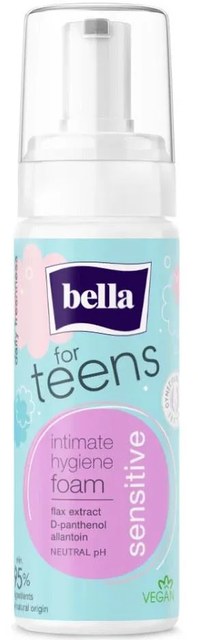 image for Spuma pentru igiena intima Bella for Teens Sensitive, 150 ml foto