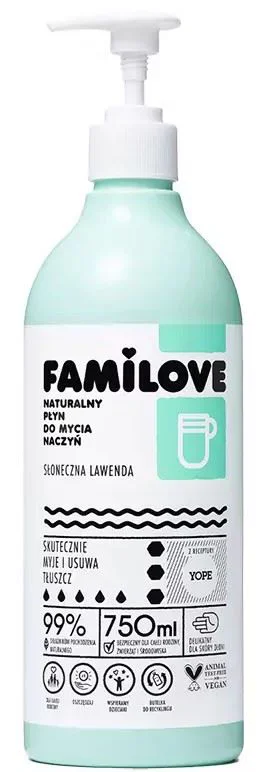 image for Solutie pentru vase Yope Familove, 750 ml foto