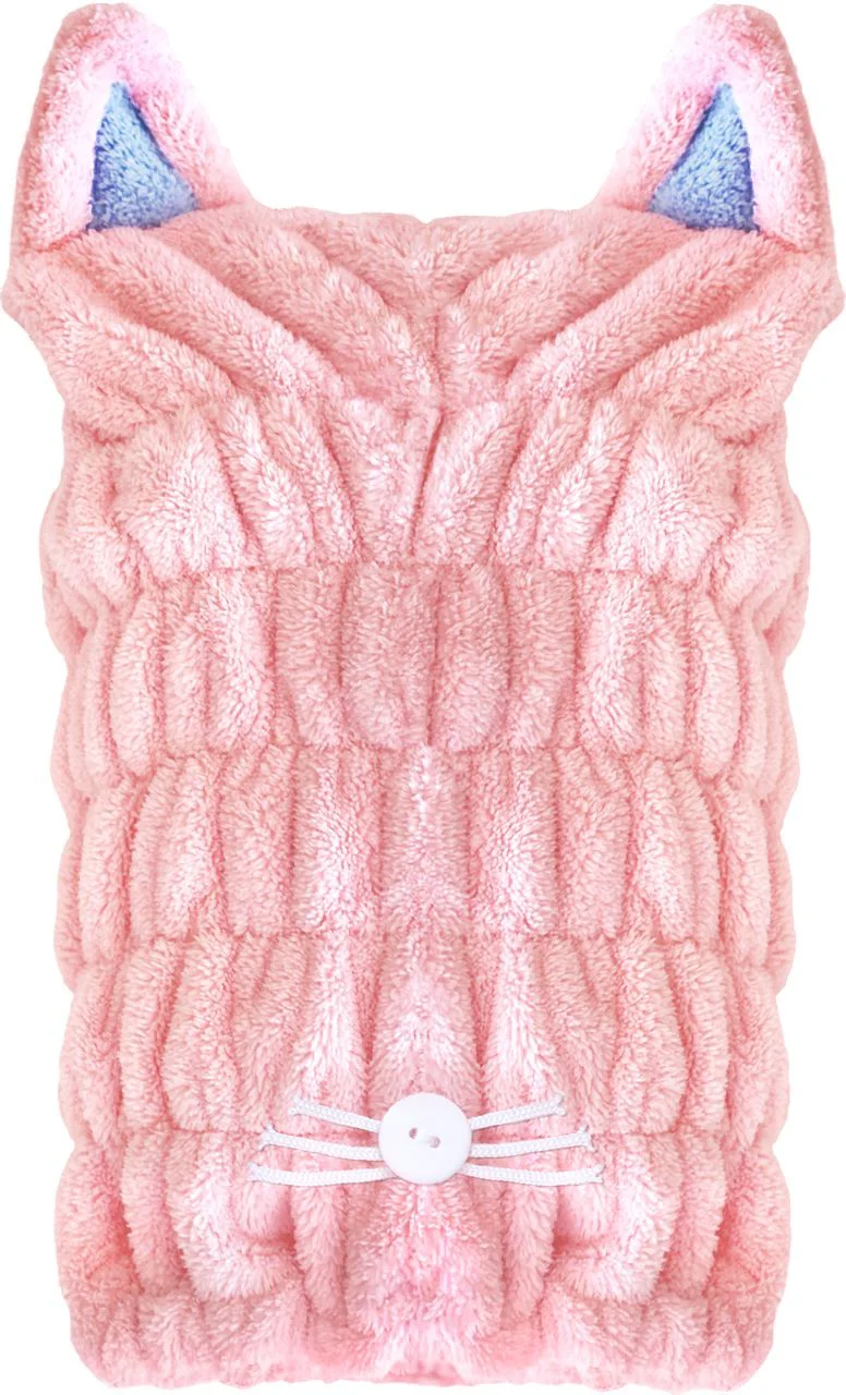 image for Тюрбан для сушки волос для детей Glov Kids Bath Pink foto