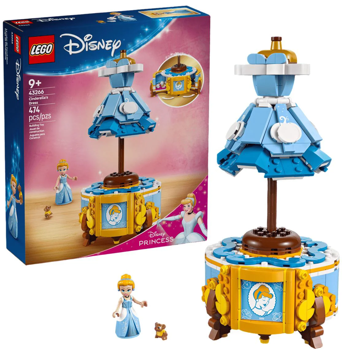 image for LEGO Disney - Rochia Cenusaresei, 474 el. foto