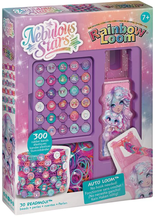 image for Набор для создания браслетов Nebulous Stars Rainbow Auto Loom Bead Set foto