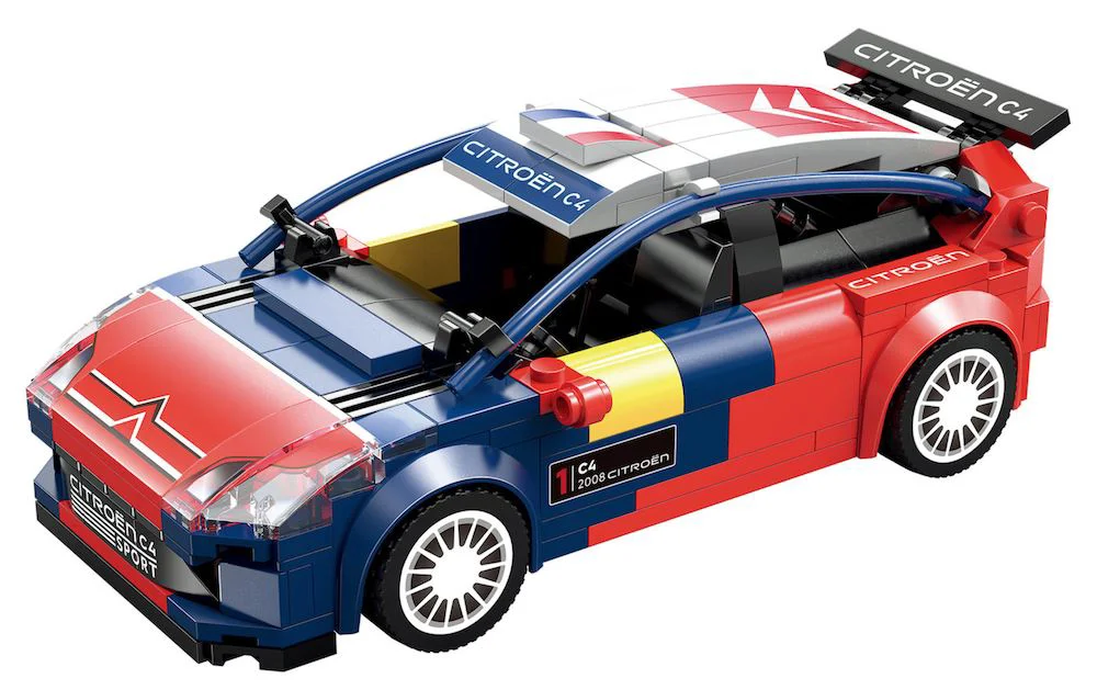 image for Constructor CaDa Citroen C4 WRC, 296 el. foto