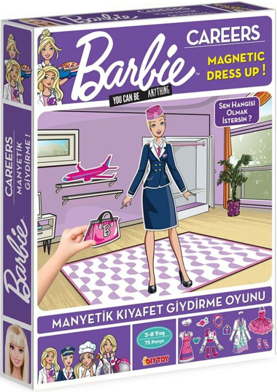 Set magnetic vestimentar Barbie Careers foto