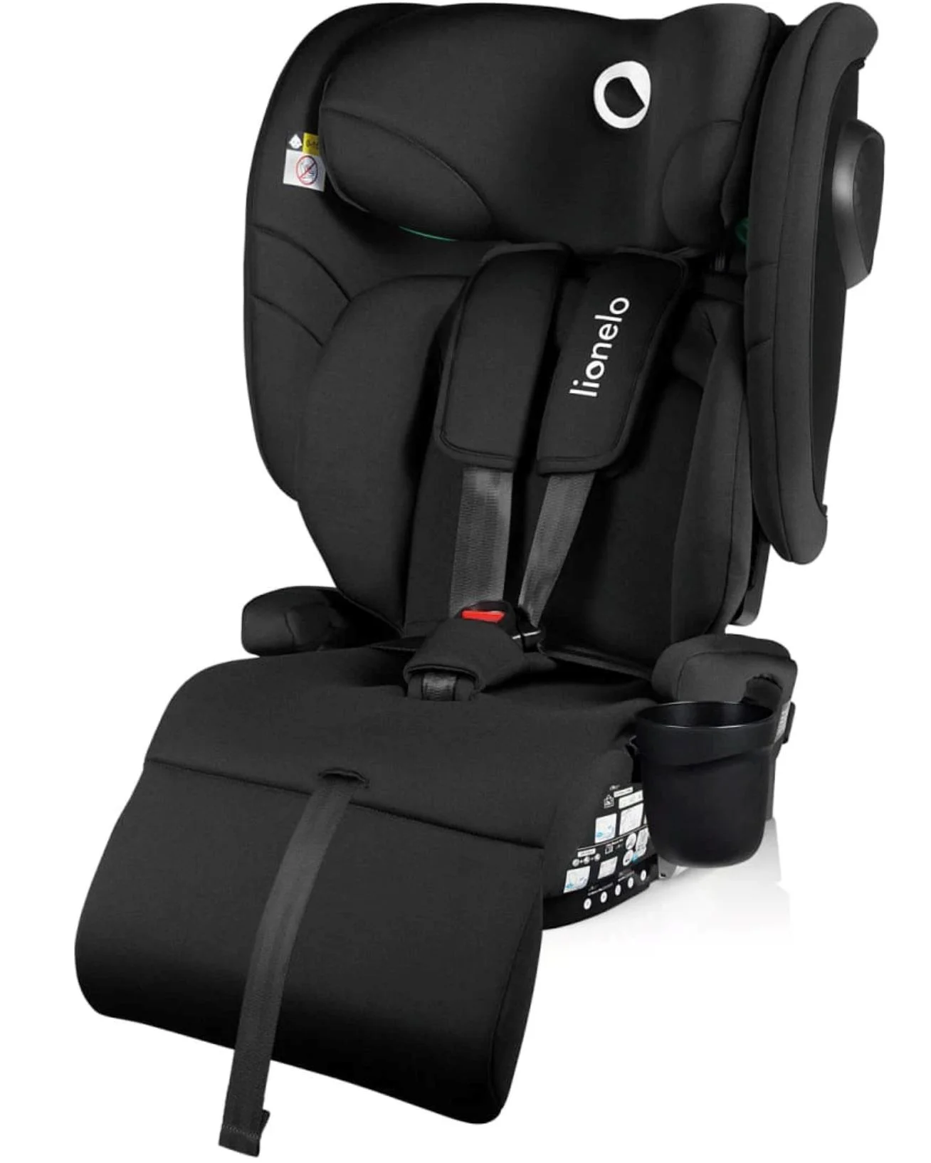 image for Автокресло Lionelo Isofix Nelly складное, 9-36 кг, Черное foto