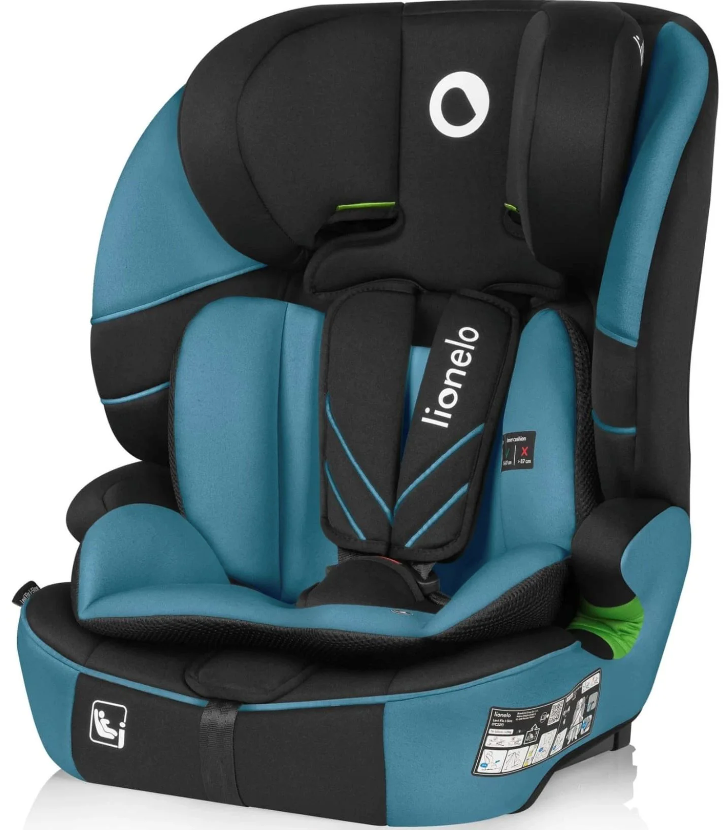 image for Автокресло Lionelo Isofix Levi Fix, 9-36 кг, Синее foto