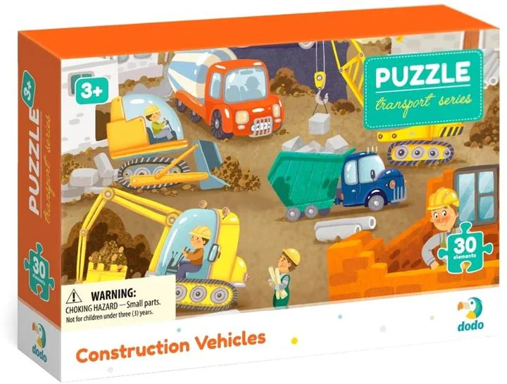 Puzzle Dodo Santier de constructii, 30 el. foto