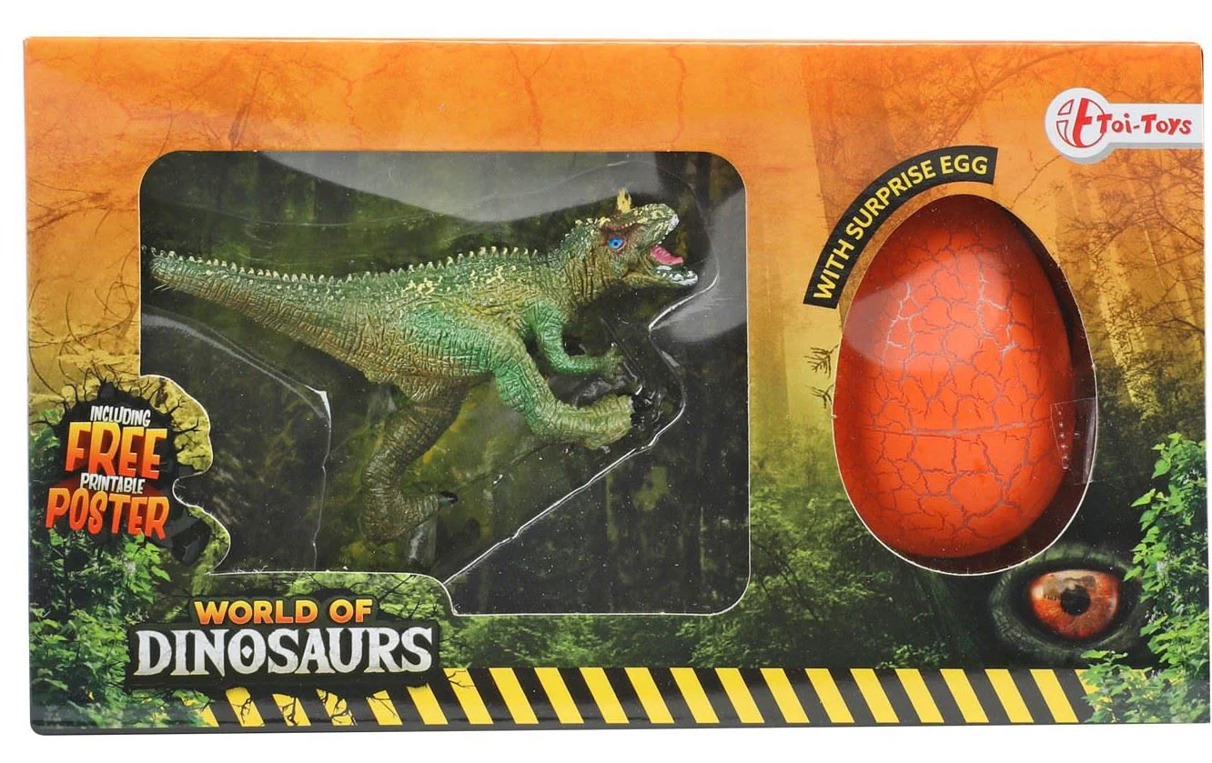 image for Динозавр с яйцом-сюрпризом Toi-Toys Мир динозавров, в ассорт. foto