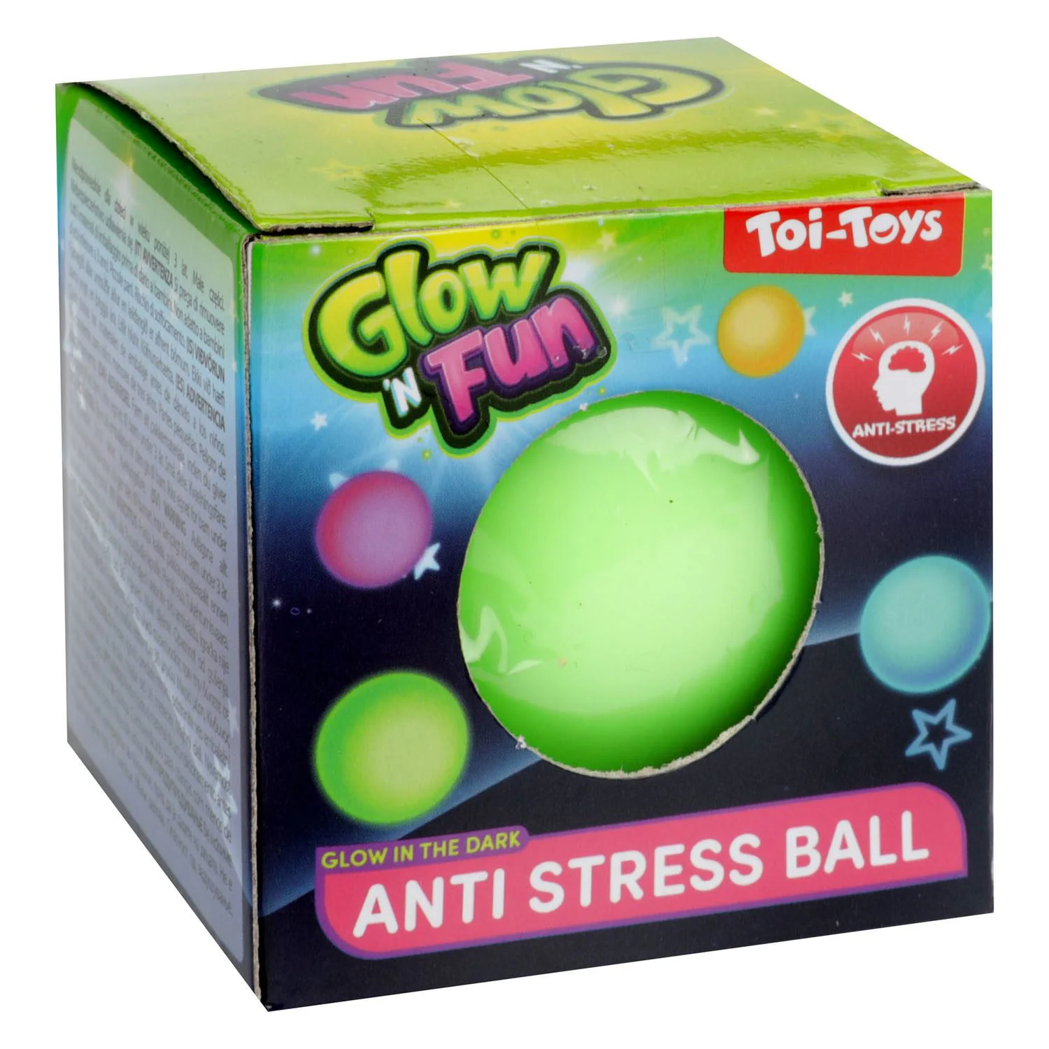image for Jucarie antistres Toi-Toys Minge fosforescenta, in as. foto