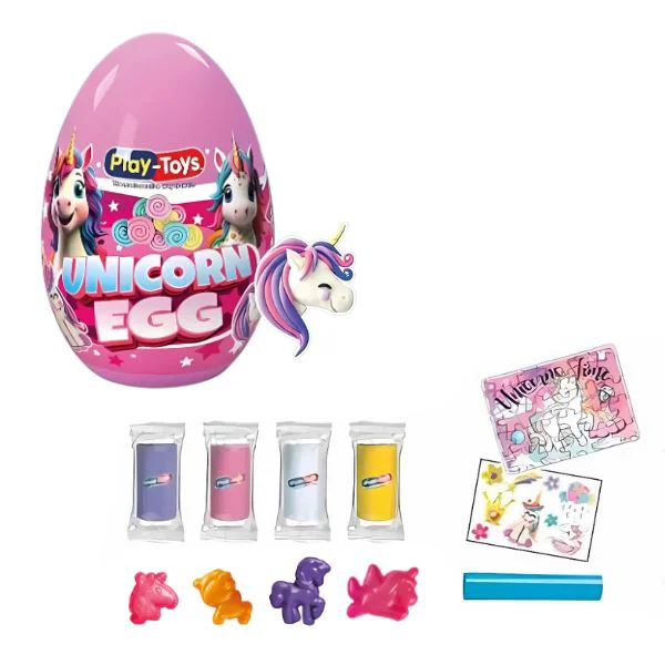 image for Набор для моделирования в яйце "Единорог" Play Toys foto