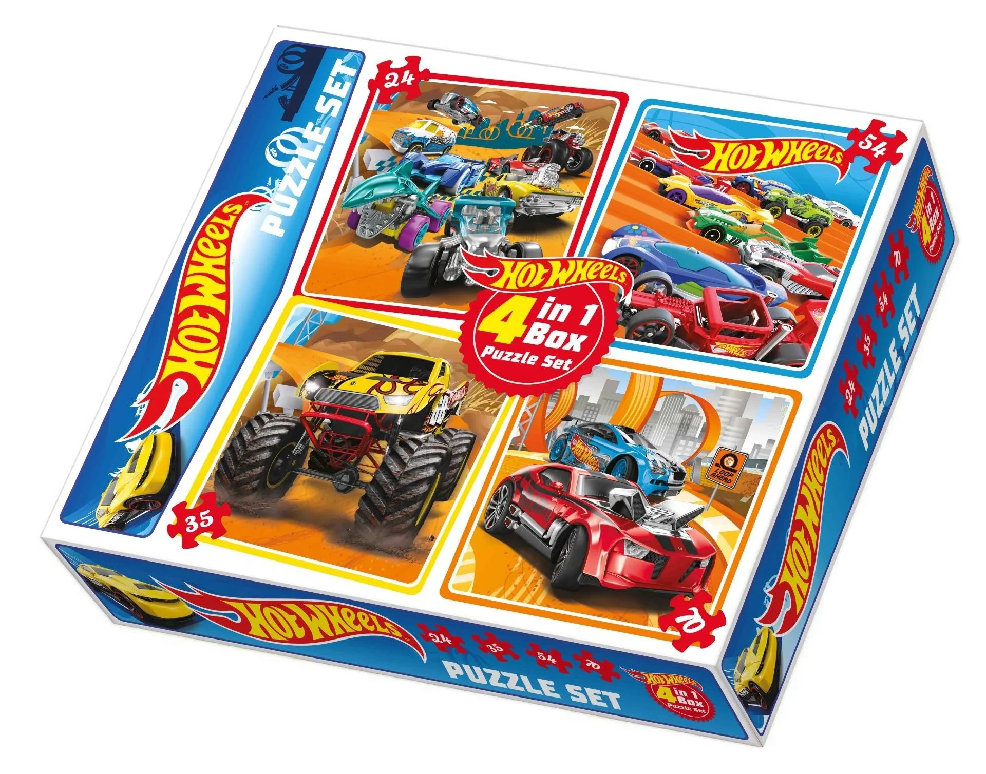 image for Пазл Hot Wheels 4 в 1 foto