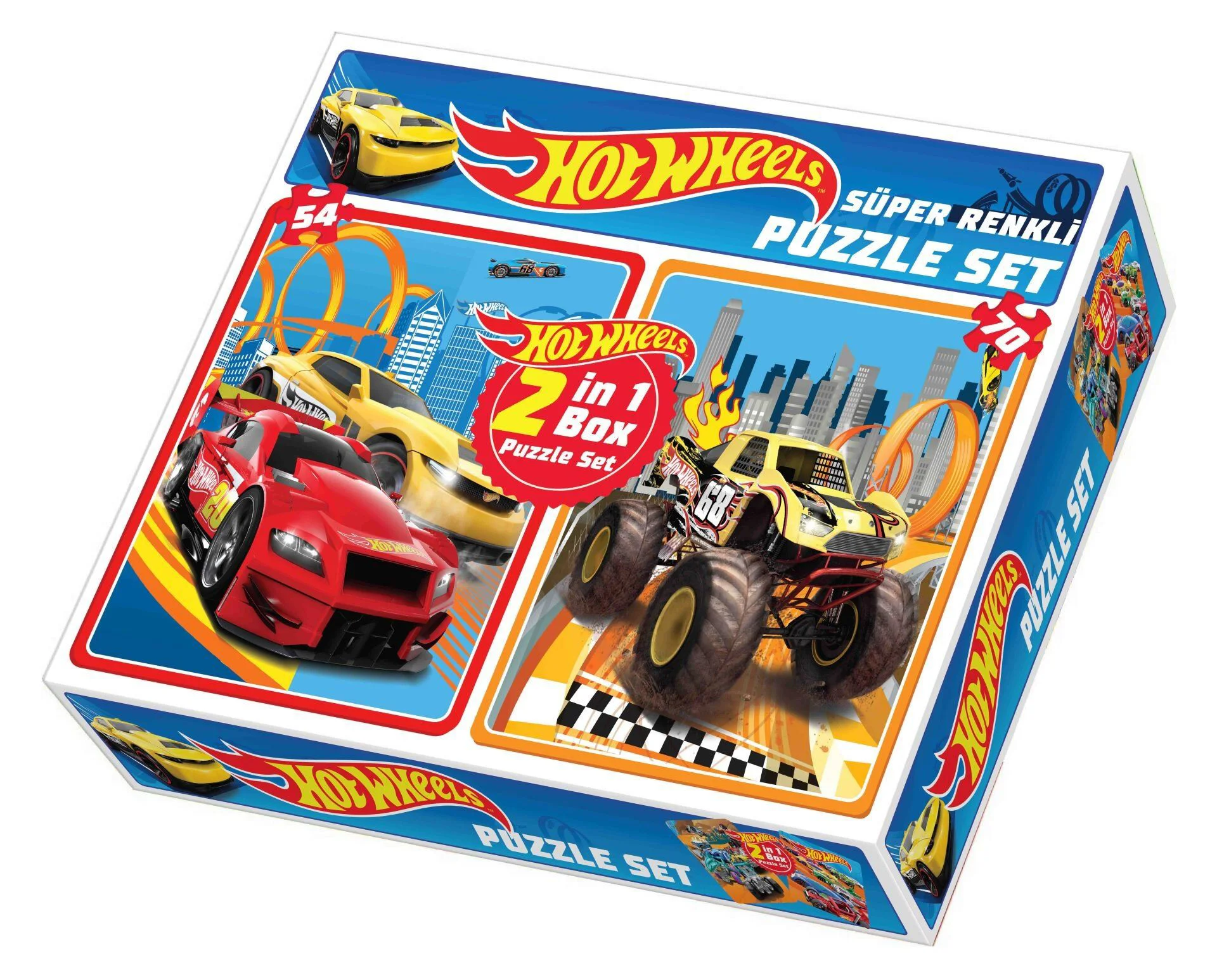 image for Пазл Hot Wheels 4 в 1 foto