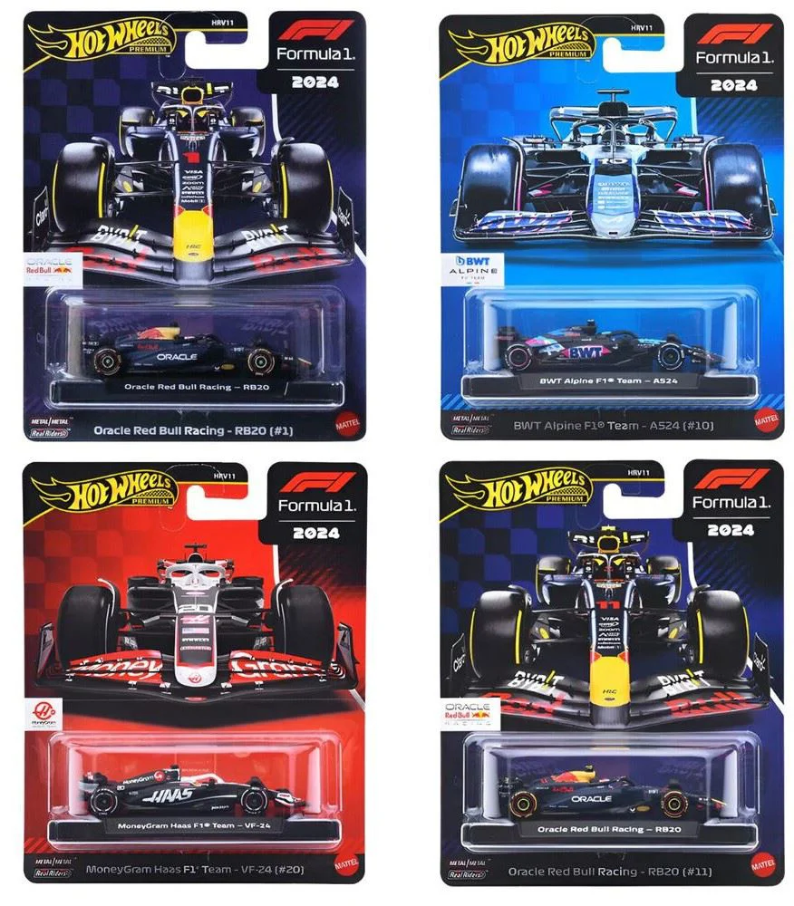 image for Коллекционная машинка Hot Wheels Premium F1, 1:64 foto