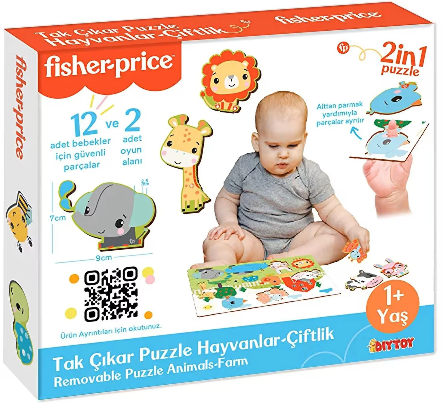 image for Обучающий пазл Fisher-Price Ферма foto