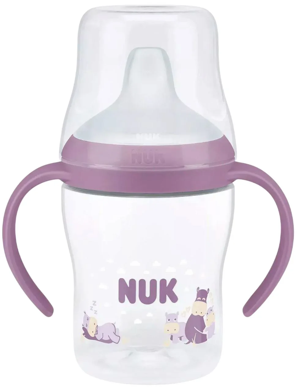 image for Бутылочка с ручками и насадкой для питья NUK Perfect Match (6+ мес.), 150 мл foto