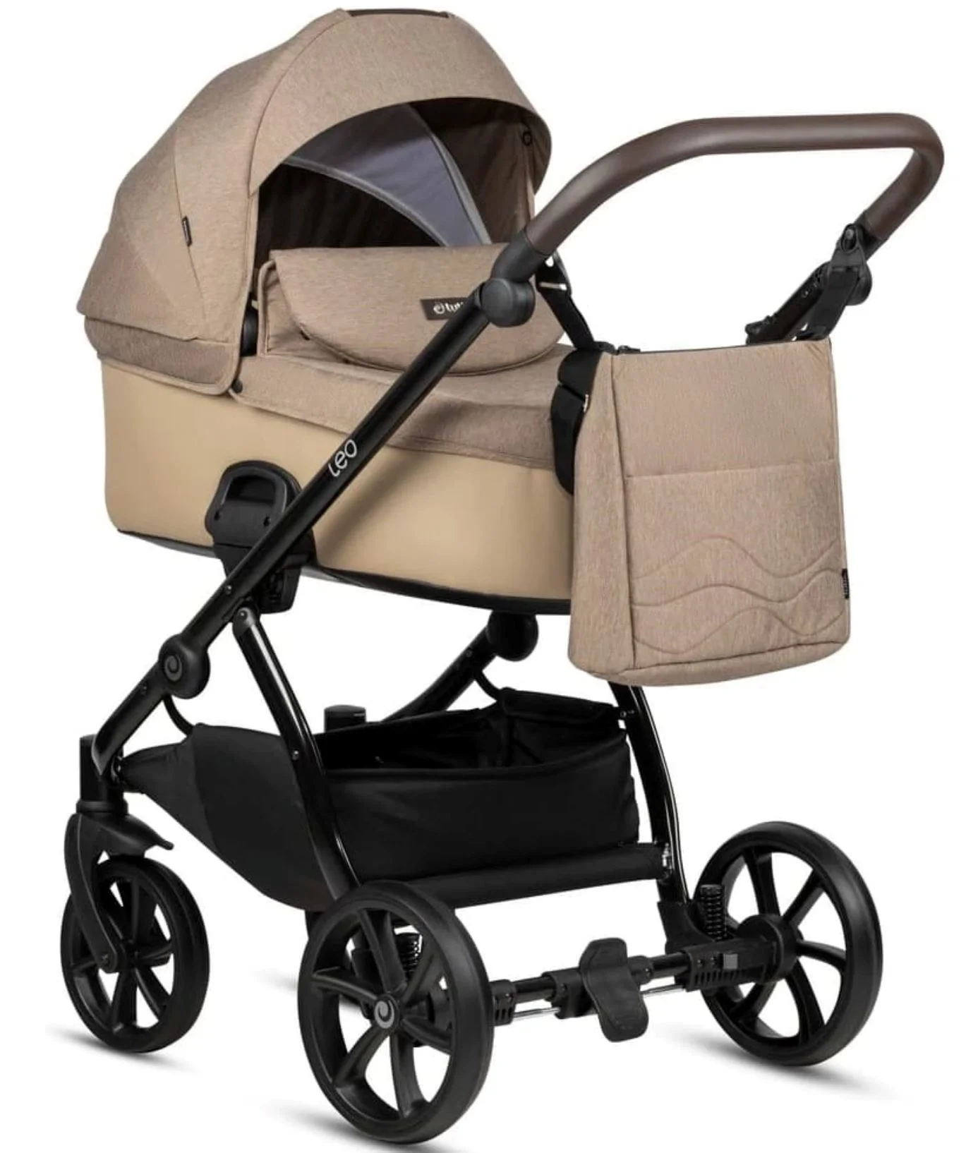 Carucior 2 in 1 Tutis Leo Caramel foto