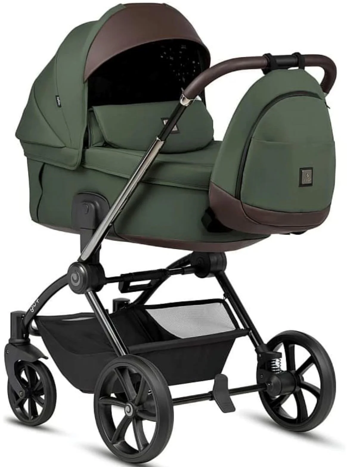 Carucior 2 in 1 Tutis Gio Plus Muschino Olive foto