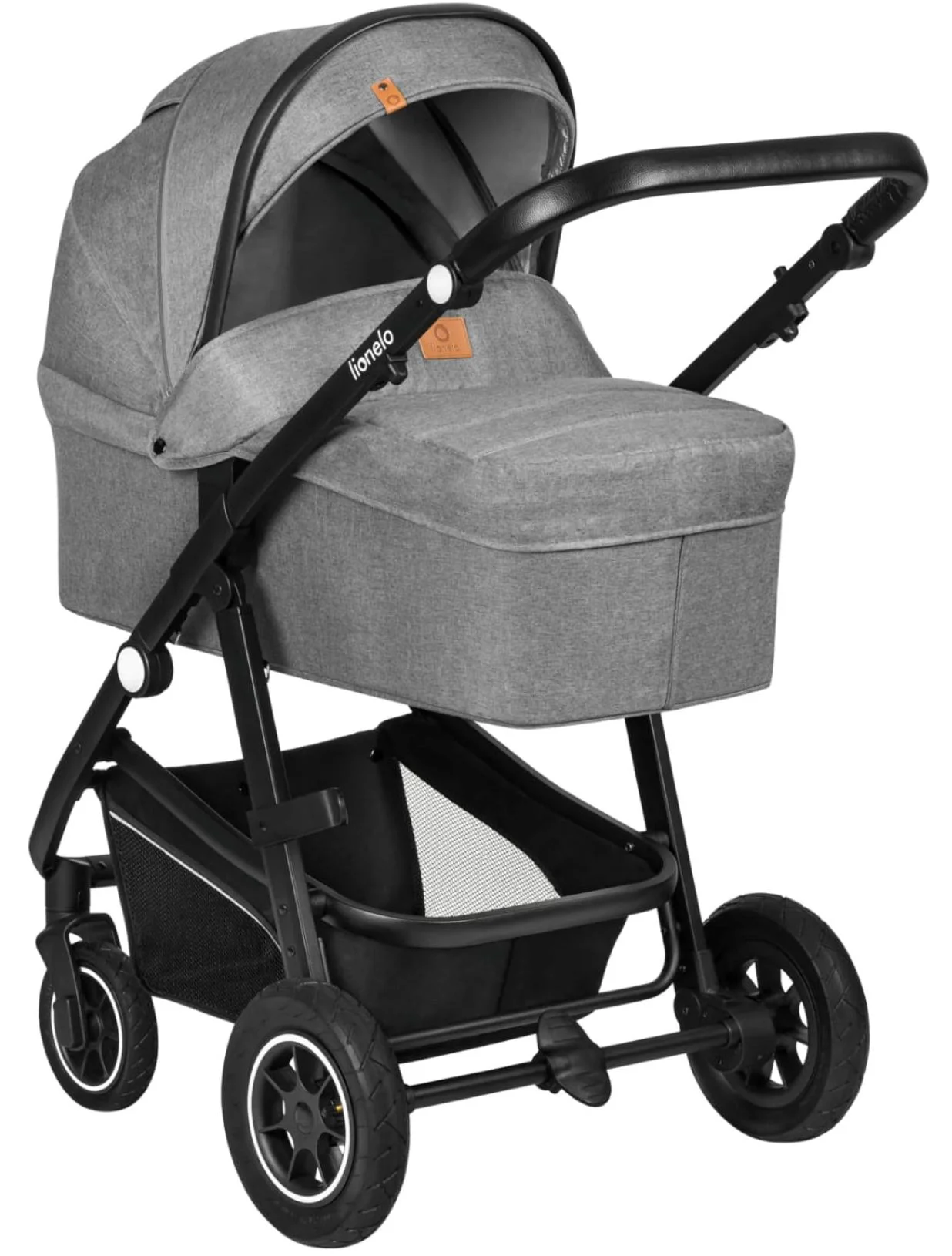 image for Carucior 3 in 1 Lionelo Bianka Gri foto