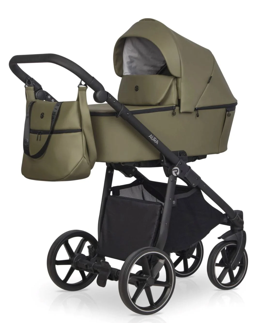Carucior 2 in 1 Riko Aura Khaki foto