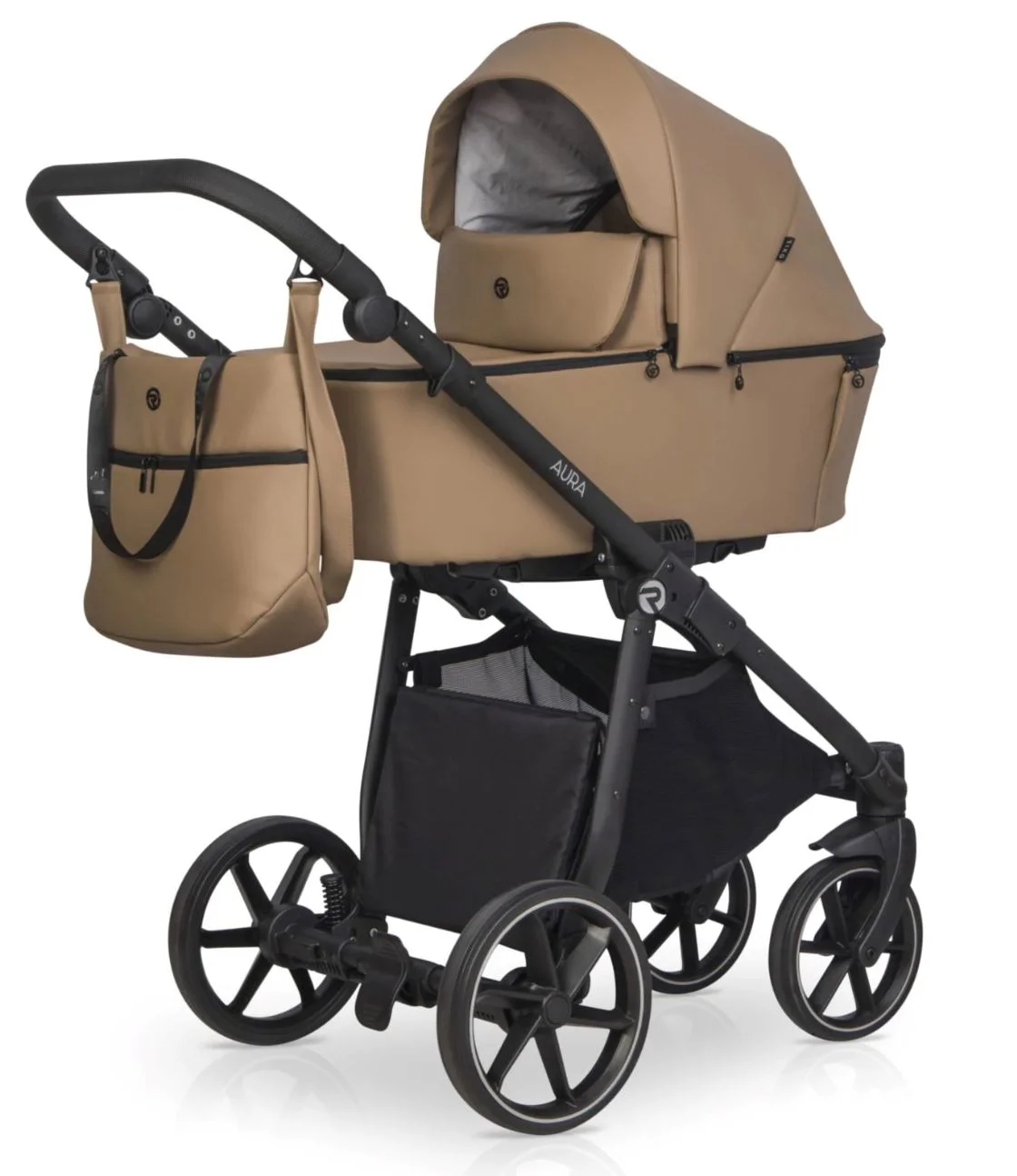 Carucior 2 in 1 Riko Aura Camel foto