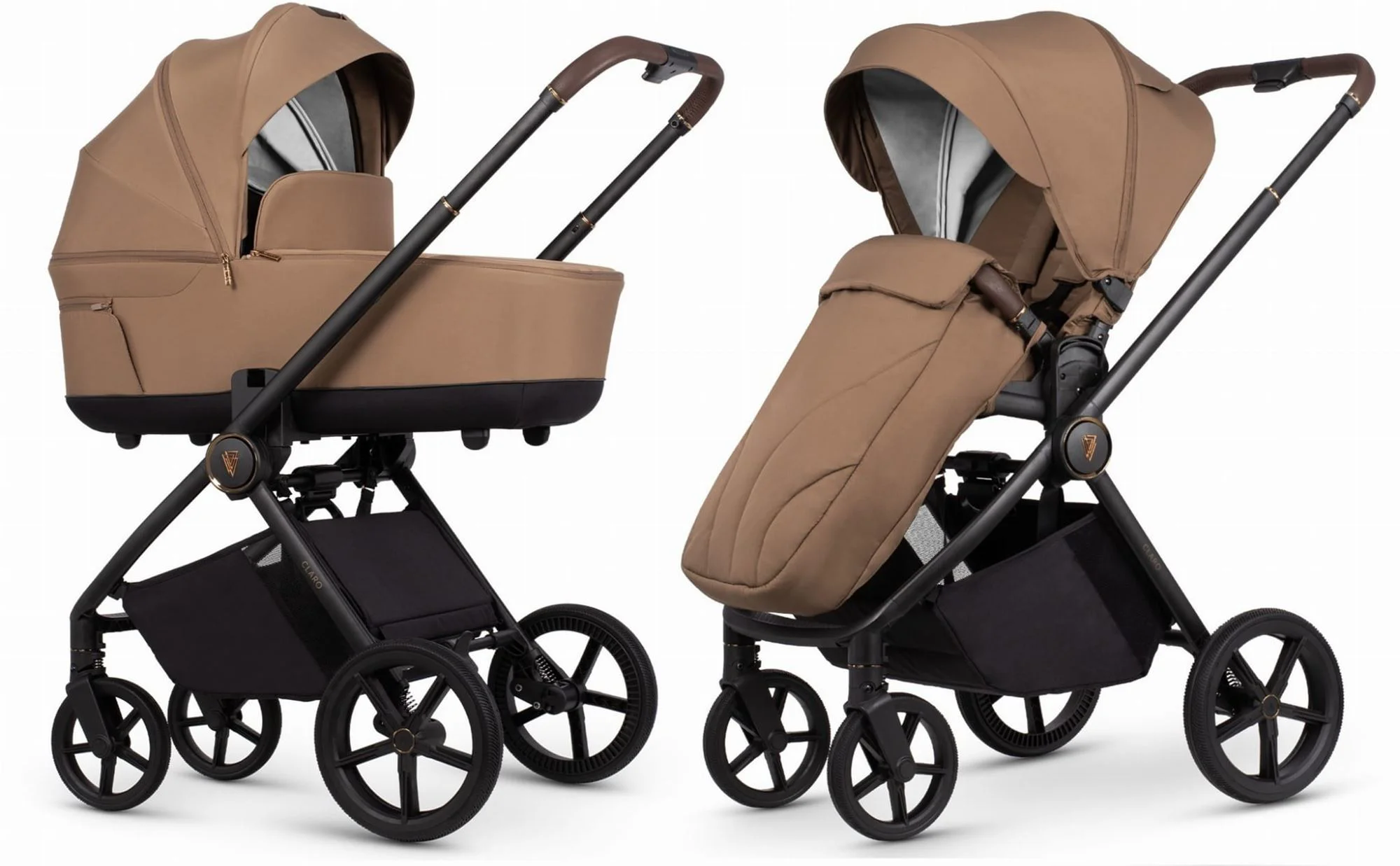 image for Carucior 2 in 1 Venicci Claro Caramel foto
