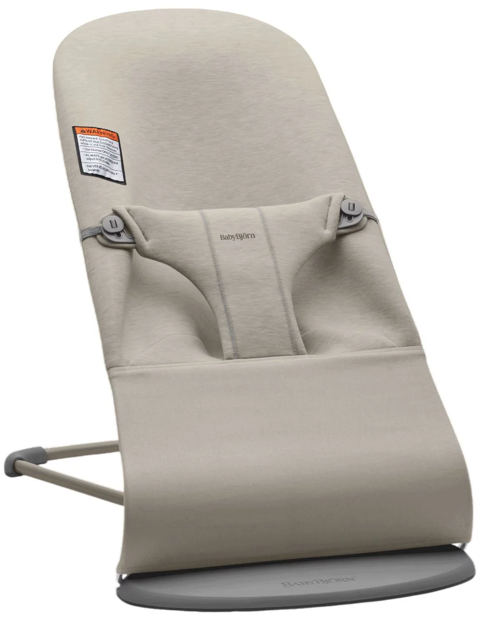 image for Кресло-шезлонг BabyBjorn Bliss Sand Grey, 3D Jersey foto