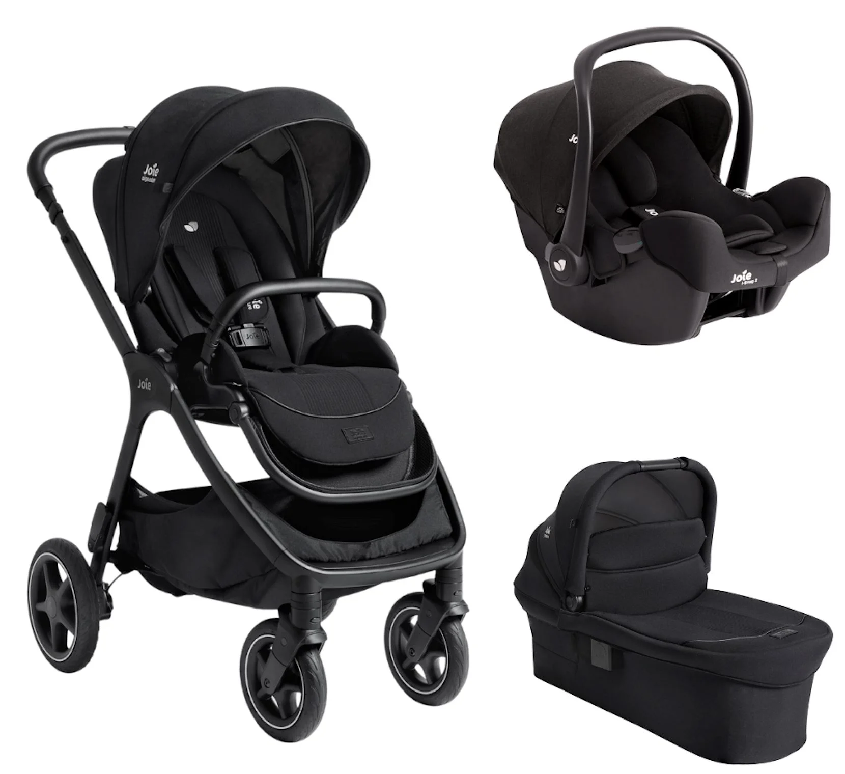image for Carucior multifunctional 3 in 1 Joie Finiti Signature Eclipse foto