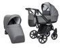 Carucior 2 in 1 Angelina Enigma Eco Leather Gri foto
