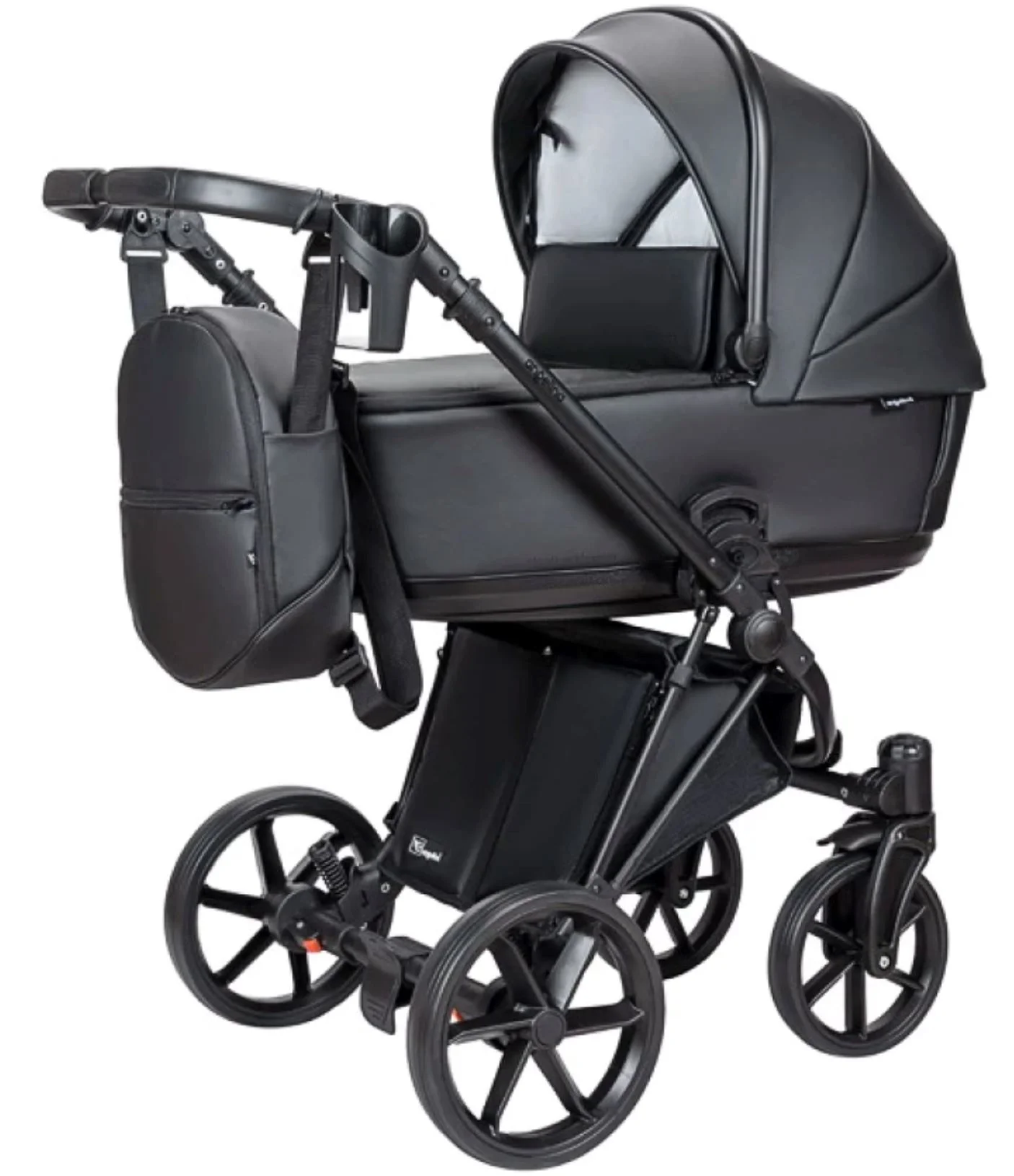image for Carucior 2 in 1 Angelina Enigma Eco Negru foto