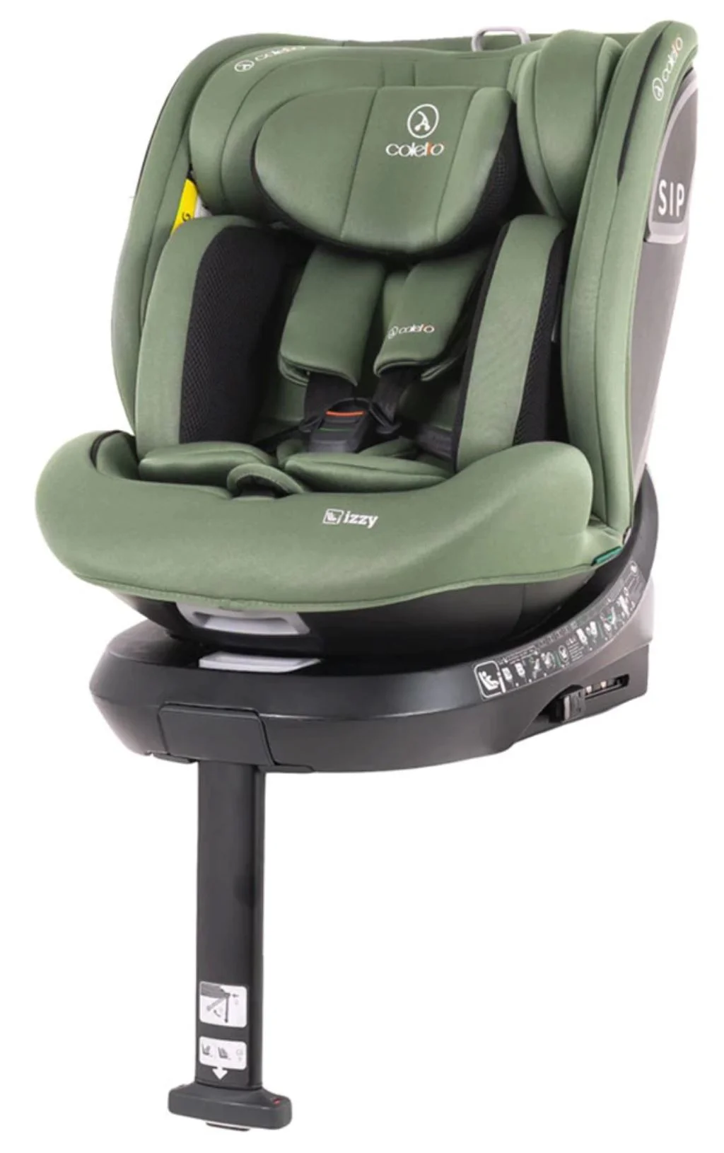 Scaun auto Coletto Isofix Izzy, 0-36 kg Verde foto