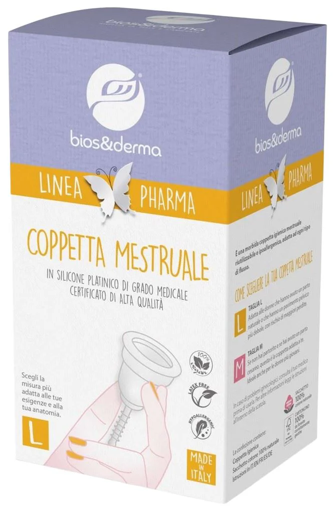 image for Cupa menstruala Bios&Derma, marimea L foto