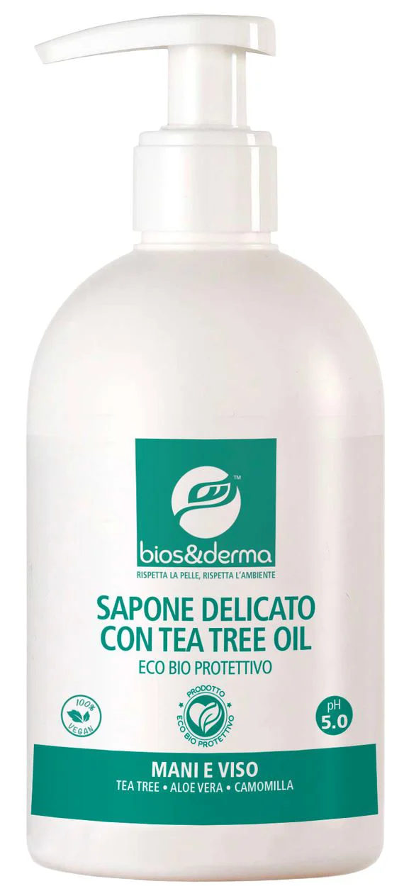 image for Sapun Eco delicat Bios&Derma cu ulei de arbore de ceai, 250 ml foto