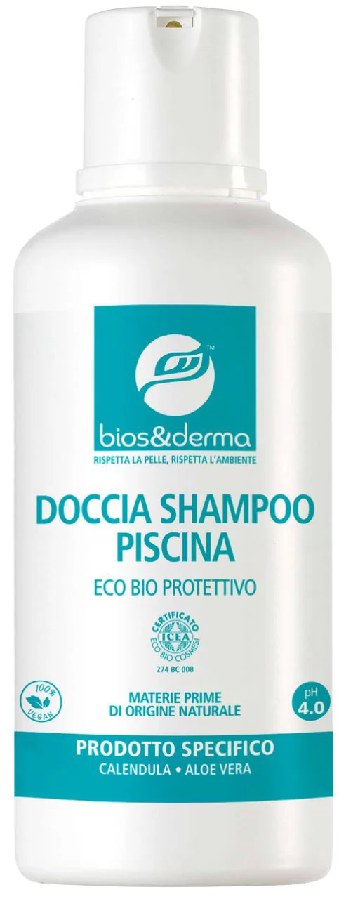Шампунь и гель для душа 2 в 1 Bios&Derma Bio для бассейна, 500 мл foto