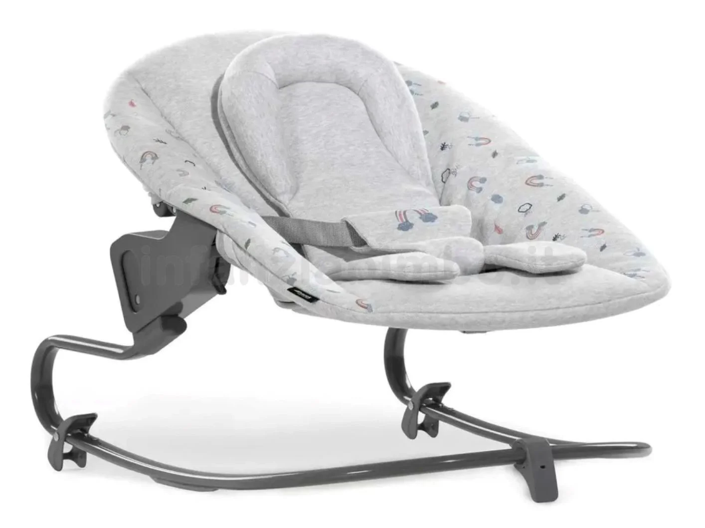 Balanosoar 2 in 1 Hauck Alpha Bouncer Premium Rainbow foto
