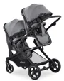 Carucior 2 in 1 pentru gemeni Hauck Atlantic Twin Melange Gri foto
