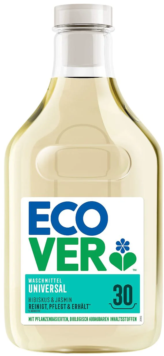Detergent de rufe lichid concentrat Ecover universal Caprifoi si jasmin, 1500 ml foto