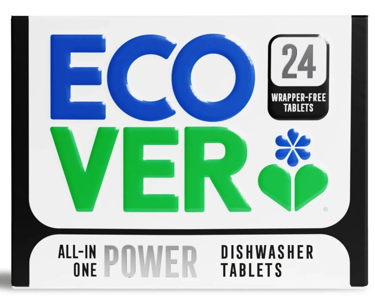 image for Tablete Eco pentru masina de spalat vase Ecover All-in-One Power, 24 buc. foto